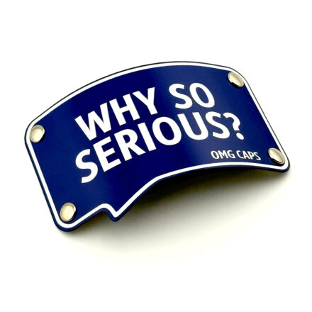 Blaszka Why So Serious Blue